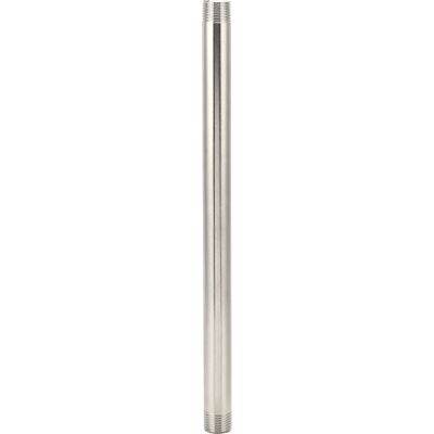 VISTRECK Raccordi Per Connettori Per Tubi Filettati In Acciaio Inossidabile Per Accessori Idraulici Gas 30 Cm G1/2 Asta Di Prolunga Filettata Maschio 30 Cm VISTRECK Raccordi Per Connettori Per Tubi Filettati In Acciaio Inossidabile Per Accessori Idraulici Gas 30 Cm G1/2 Asta Di Prolunga Filettata Maschio 30 Cm