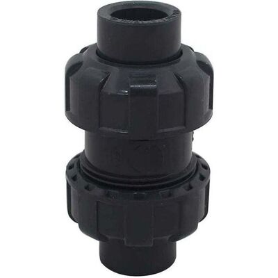 XISRENS Valvola Di Ritegno A Sfera Da 32 Mm Per Piscine, Valvola Di Non Ritorno In Pvc (diametro Interno 32 Mm) XISRENS Valvola Di Ritegno A Sfera Da 32 Mm Per Piscine, Valvola Di Non Ritorno In Pvc (diametro Interno 32 Mm)