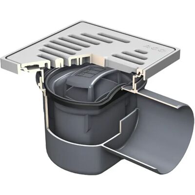 ACO Scarico Per Cantina Dn/od110 197x197 1,5gradi/1,6l/s Pp/ K3 In Plastica, 2120.00.77 ACO Scarico Per Cantina Dn/od110 197x197 1,5gradi/1,6l/s Pp/ K3 In Plastica, 2120.00.77