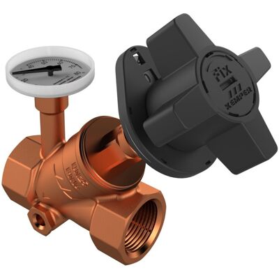 KEMPER Multi-fix-plus Valvola Di Regolazione Manuale Del Ricircolo, Tappo Di Scarico, Filetto Femmina, Figura 151 06, Dn 15, 1510601500 KEMPER Multi-fix-plus Valvola Di Regolazione Manuale Del Ricircolo, Tappo Di Scarico, Filetto Femmina, Figura 151 06, Dn 15, 1510601500