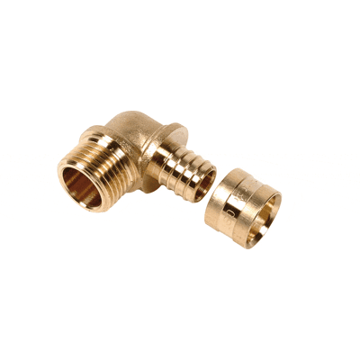 PBTUB Gomito Per A Scorrimento - Maschio Fisso 20x27 - Ø25 PBTUB Gomito Per A Scorrimento - Maschio Fisso 20x27 - Ø25