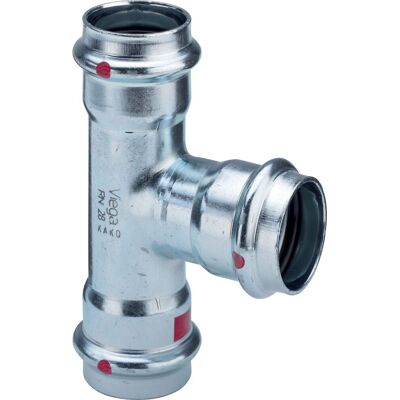 VIEGA Raccord Prestabo Tee Acciaio 54x42 Mm Resistente Corrosione VIEGA Raccord Prestabo Tee Acciaio 54x42 Mm Resistente Corrosione