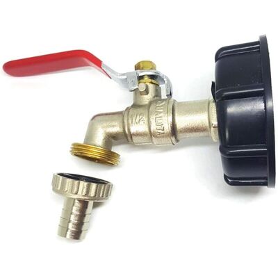 DPZO Rubinetto Per Serbatoio Da 1000 Litri, Adattatore Per Serbatoio Di Scarico Ibc S60x6, Valvola Di Scarico Da 1/2 Pollice, Rubinetto In Ottone Per Ibc 1 DPZO Rubinetto Per Serbatoio Da 1000 Litri, Adattatore Per Serbatoio Di Scarico Ibc S60x6, Valvola Di Scarico Da 1/2 Pollice, Rubinetto In Ottone Per Ibc 1
