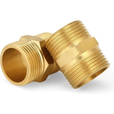 TORMATOR Nipplo Doppio Maschio In Ottone Da 3/4", Nipplo Doppio Esagonale In 2 Pezzi, Filettatura Esterna In Ottone, Per Tubo Doccia, Riduttore Di Pressione Dell'acqua, Gruppo Di Sicurezza Dello Scaldabagno, R TORMATOR Nipplo Doppio Maschio In Ottone Da 3/4", Nipplo Doppio Esagonale In 2 Pezzi, Filettatura Esterna In Ottone, Per Tubo Doccia, Riduttore Di Pressione Dell'acqua, Gruppo Di Sicurezza Dello Scaldabagno, R