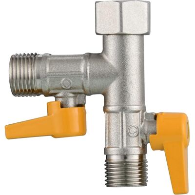 OEM Rubinetto A Tre Vie, Raccordo A T Da 1/2 Pollice, Compatibile Con Doccetta E Soffione, Braccio Doccia, Adattatore Collettore In Ottone A Tre Vie, Valvola Di Intercettazione. OEM Rubinetto A Tre Vie, Raccordo A T Da 1/2 Pollice, Compatibile Con Doccetta E Soffione, Braccio Doccia, Adattatore Collettore In Ottone A Tre Vie, Valvola Di Intercettazione.