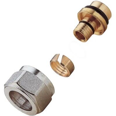 GIACOMINI Adattatore Per Tubo Pe / Reticolato Diametro 12 Calibro 16 GIACOMINI Adattatore Per Tubo Pe / Reticolato Diametro 12 Calibro 16