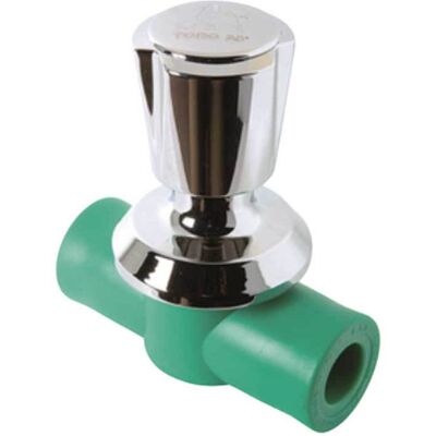 ATP Rubinetto A Sfera Con Maniglia In Ppr Verde Ø20 Mm ATP Rubinetto A Sfera Con Maniglia In Ppr Verde Ø20 Mm