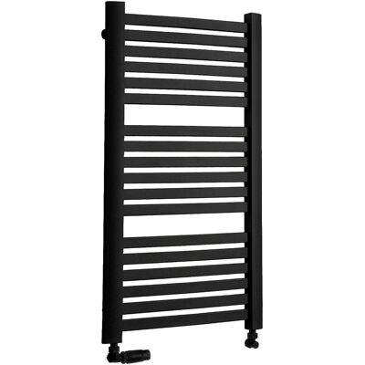 LUXRAD Radiatore Da Bagno Kastor 945 X 480 Mm Nero Opaco Pag LUXRAD Radiatore Da Bagno Kastor 945 X 480 Mm Nero Opaco Pag