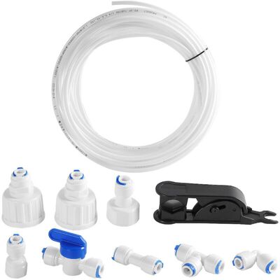 OEM Tubo Di Alimentazione Dell'acqua, Kit Di Connettori Universali Per Frigorifero, Set Di Collegamento Dell'acqua, Tubo Dell'acqua Per Frigorifero, Tubo Filtro Per Frigoriferi Europei/americani (15 M) OEM Tubo Di Alimentazione Dell'acqua, Kit Di Connettori Universali Per Frigorifero, Set Di Collegamento Dell'acqua, Tubo Dell'acqua Per Frigorifero, Tubo Filtro Per Frigoriferi Europei/americani (15 M)