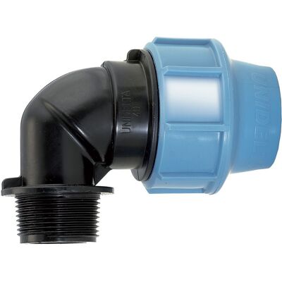 UNIDELTA Gomito A 90° Con Derivazione Maschio Ø 50 X 1-1/2 UNIDELTA Gomito A 90° Con Derivazione Maschio Ø 50 X 1-1/2