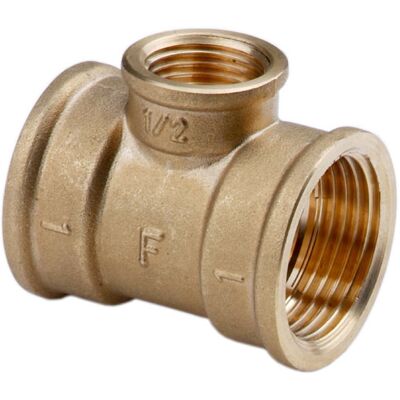 FERRO Raccord T08z Ottone Dimensioni 40x27x28 Mm FERRO Raccord T08z Ottone Dimensioni 40x27x28 Mm