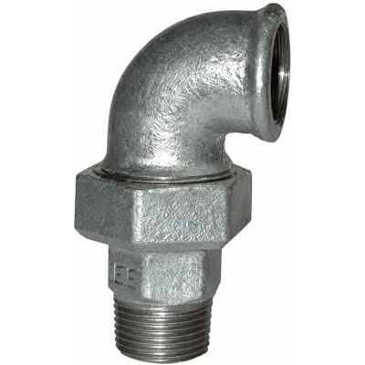 CODITAL Gomito Di Raccordo Conico, 33x42, Maschio Femmina Galvanizzato CODITAL Gomito Di Raccordo Conico, 33x42, Maschio Femmina Galvanizzato