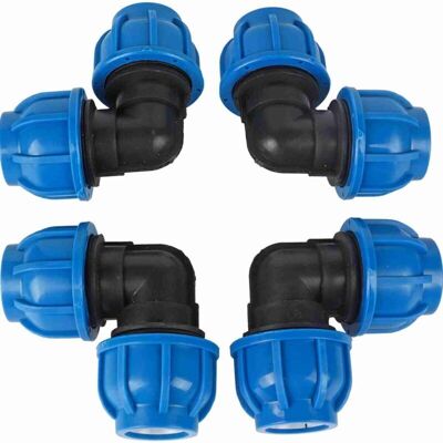 LIIYIELA Pezzi Di Raccordo Per Tubo A Gomito In Plastica Pe Da 32 Mm A 32 Mm LIIYIELA Pezzi Di Raccordo Per Tubo A Gomito In Plastica Pe Da 32 Mm A 32 Mm