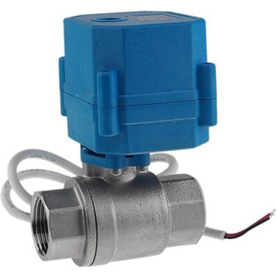 ICH ABVM08S/2 Valvola a sfera bistabile in acciaio inossidabile 1'' - Valvola con attuatore elettrico ICH ABVM08S/2 Valvola a sfera bistabile in acciaio inossidabile 1'' - Valvola con attuatore elettrico