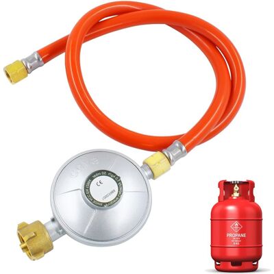 Neptune Riduttore Di Pressione Del Gas Da 50 Mbar, Kit Regolatore Di Pressione Del Gas Con Tubo Flessibile Del Gas Lungo 150 Cm, Per Fornelli A Gas, Barbecue A Gas O Barbecue Per Paella Neptune Riduttore Di Pressione Del Gas Da 50 Mbar, Kit Regolatore Di Pressione Del Gas Con Tubo Flessibile Del Gas Lungo 150 Cm, Per Fornelli A Gas, Barbecue A Gas O Barbecue Per Paella
