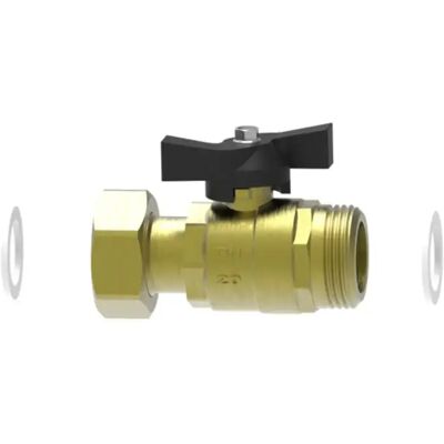 BRÖTJE Rubinetto A Sfera G 1", 7860948 BRÖTJE Rubinetto A Sfera G 1", 7860948