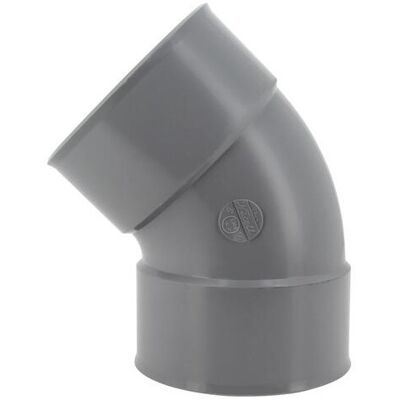NICOLL curva PVC 45° - Raccordo NICOLL curva PVC 45° - Raccordo