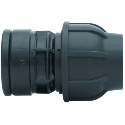 GEBO Raccordo A Compressione Pp 32x5/4"" Gw Filettatura Interna Pn16, Per Tubi In Pe, Nero GEBO Raccordo A Compressione Pp 32x5/4"" Gw Filettatura Interna Pn16, Per Tubi In Pe, Nero