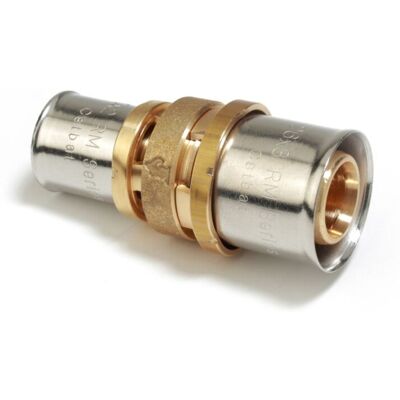 GIACOMINI Riduzione Diritta Per Tubi A Pressare Da 75x5mm A 50x4mm Rm103y092 GIACOMINI Riduzione Diritta Per Tubi A Pressare Da 75x5mm A 50x4mm Rm103y092