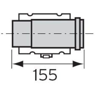 Vaillant - 303915 - Ø60/100 - Separatore Vaillant - 303915 - Ø60/100 - Separatore