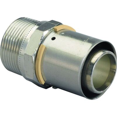 UPONOR S-press Nipplo Di Transizione 40-r1 1/2"mt, 1046902 UPONOR S-press Nipplo Di Transizione 40-r1 1/2"mt, 1046902