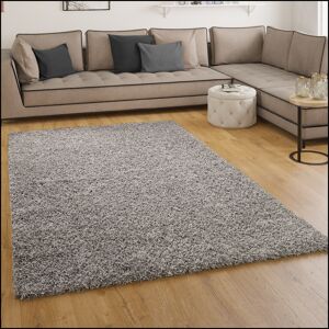 PACO HOME Tappeto Shaggy / A Pelo Alto / A Pelo Lungo / Tappeto A Tinta Unita In Grigio 160x220 Cm - PACO HOME Tappeto Shaggy / A Pelo Alto / A Pelo Lungo / Tappeto A Tinta Unita In Grigio 160x220 Cm -