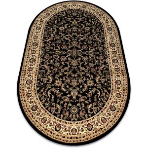 Tappeto Royal ADR Nero - Design Ovale - 1745 - Tappeto Tappeto Royal ADR Nero - Design Ovale - 1745 - Tappeto