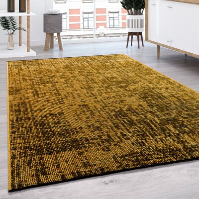 Tappeto Giallo Pastello Paco Home - Pelo Corto - 80x150 cm - Tappeto Tappeto Giallo Pastello Paco Home - Pelo Corto - 80x150 cm - Tappeto