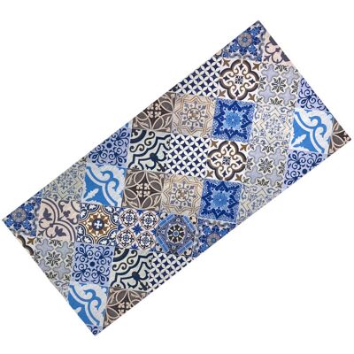 TEX FAMILY - Antiscivolo Maiolica Mare - 50x260 cm - Runner TEX FAMILY - Antiscivolo Maiolica Mare - 50x260 cm - Runner