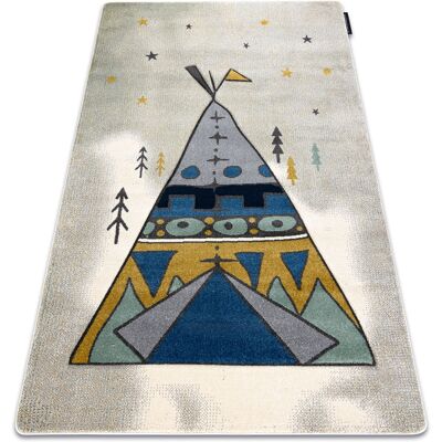 Tappeto PETIT TIPI grigio 180x270 cm di Dywany Łuszczów - Tappeto per stanza dei bambini Tappeto PETIT TIPI grigio 180x270 cm di Dywany Łuszczów - Tappeto per stanza dei bambini