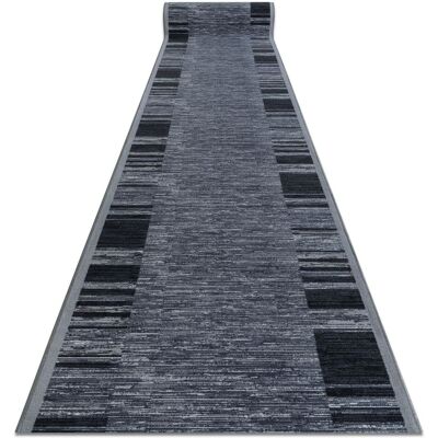 RUGSX Passatoia Gommata Adagio Grigio Grey 100x400 Cm RUGSX Passatoia Gommata Adagio Grigio Grey 100x400 Cm