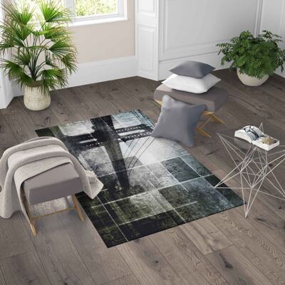 TEX FAMILY Tappeto Fantasy Hd Moderno Camera E Salotto Ponte Di Brooklyn Grigio Cm. 120x180 TEX FAMILY Tappeto Fantasy Hd Moderno Camera E Salotto Ponte Di Brooklyn Grigio Cm. 120x180