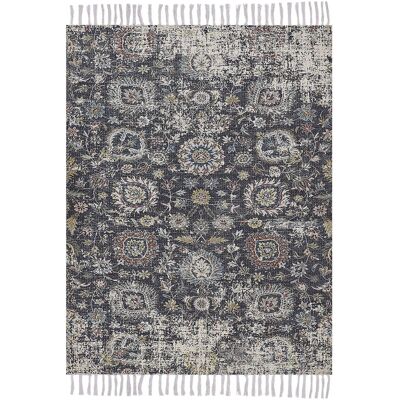 Tappeto Beliani Multicolore Poliestere Cotone 140 x 200 cm - Soggiorno Camera Tappeto Beliani Multicolore Poliestere Cotone 140 x 200 cm - Soggiorno Camera