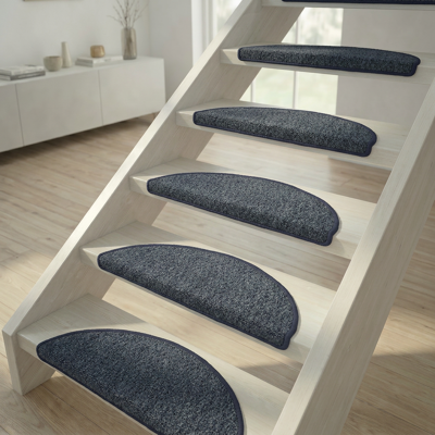 VIVOL Tappetino Per Scale Baleno Blu Scuro - 20x56 Cm VIVOL Tappetino Per Scale Baleno Blu Scuro - 20x56 Cm
