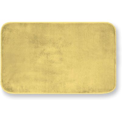 GEMITEX Merlino 50x80 Tappeto Ultrassorbente, Polyester, Giallo GEMITEX Merlino 50x80 Tappeto Ultrassorbente, Polyester, Giallo