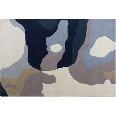 Unique Tappeto Taftato 100% Lana Con Motivi Astratti 160 X 230 Cm Multicolore 2400g/m² - Elina Unique Tappeto Taftato 100% Lana Con Motivi Astratti 160 X 230 Cm Multicolore 2400g/m² - Elina