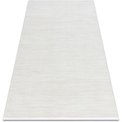 RugsX Duke Tappeto Moderno Crema - Strisce, Morbido, 160x220cm RugsX Duke Tappeto Moderno Crema - Strisce, Morbido, 160x220cm
