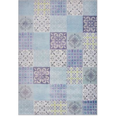Tappeto patchwork rettangolare multicolore - Beliani Tappeto patchwork rettangolare multicolore - Beliani