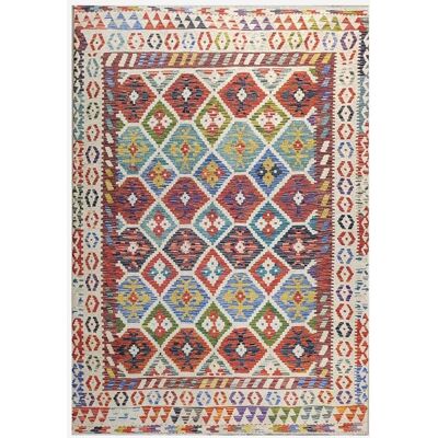SANS MARQUE Tappeto Rettangolare Antiscivolo Misto Cotone Colorato Antalya Kili10 SANS MARQUE Tappeto Rettangolare Antiscivolo Misto Cotone Colorato Antalya Kili10