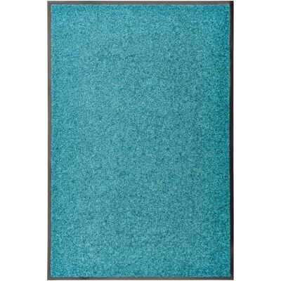 DÉCOSHOP26 Zerbino Lavabile 60 X 90 Cm Turchese Poliammide E Pvc Antiscivolo Dec040615 DÉCOSHOP26 Zerbino Lavabile 60 X 90 Cm Turchese Poliammide E Pvc Antiscivolo Dec040615