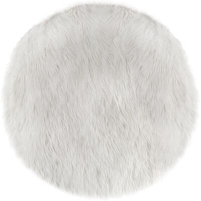 ATMOSPHERA Tappeto In Pelliccia Sintetica Bianca Per Bambini D90cm Créateur D'Intérieur ATMOSPHERA Tappeto In Pelliccia Sintetica Bianca Per Bambini D90cm Créateur D'Intérieur