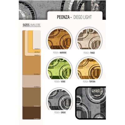 MARCA Tappeto Cucina Peonza 40x 70 Cm Assortito MARCA Tappeto Cucina Peonza 40x 70 Cm Assortito