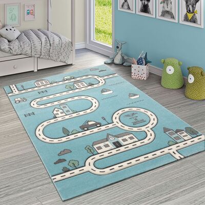 Tappeto Moderno per Cameretta Bambini - 80x150 cm - Paco Home Tappeto Moderno per Cameretta Bambini - 80x150 cm - Paco Home