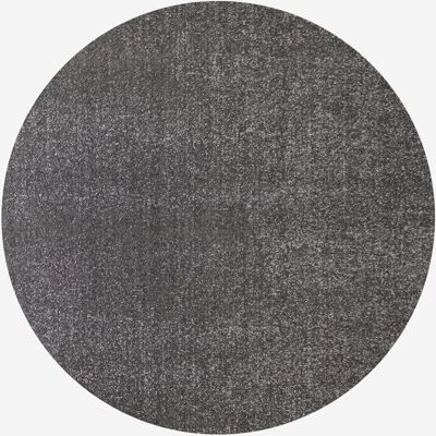 SANS MARQUE Tappeto Antiscivolo Tinta Unita 11mm Elegance Tondo Gri101 SANS MARQUE Tappeto Antiscivolo Tinta Unita 11mm Elegance Tondo Gri101
