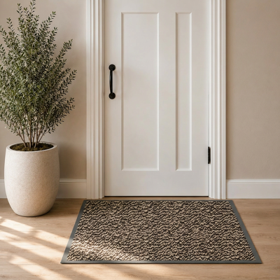 Tappeto d'Ingresso Beige Hamat - 80x120 cm - Antiscivolo Tappeto d'Ingresso Beige Hamat - 80x120 cm - Antiscivolo