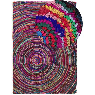 Tappeto Beliani Multicolore - Motivo Astratto - 160x230cm Tappeto Beliani Multicolore - Motivo Astratto - 160x230cm