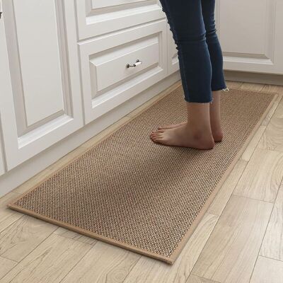 OEM Tappeto Da Corridoio In Sisal Antiscivolo E Lavabile - Tappetino Da Cucina In Juta, Tappetino Antiscivolo Per Sala Da Pranzo - Tappeto Da Corridoio Intrecciato Con Retro In Gomma Antiscivolo (44 X 120 OEM Tappeto Da Corridoio In Sisal Antiscivolo E Lavabile - Tappetino Da Cucina In Juta, Tappetino Antiscivolo Per Sala Da Pranzo - Tappeto Da Corridoio Intrecciato Con Retro In Gomma Antiscivolo (44 X 120