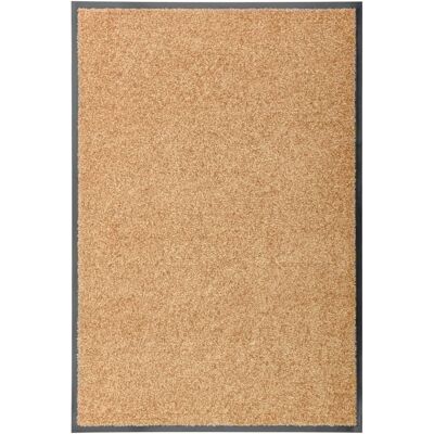DÉCOSHOP26 Zerbino Lavabile 60 X 90 Cm Antiscivolo In Pvc E Poliammide Crema Dec040609 DÉCOSHOP26 Zerbino Lavabile 60 X 90 Cm Antiscivolo In Pvc E Poliammide Crema Dec040609
