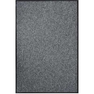 DÉCOSHOP26 Zerbino D'Ingresso 80 X 120 Cm Grigio Pp E Vinile Antiscivolo Dec040597 DÉCOSHOP26 Zerbino D'Ingresso 80 X 120 Cm Grigio Pp E Vinile Antiscivolo Dec040597