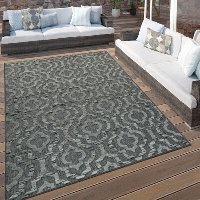 Tappeto Interno Esterno Grigio PACO HOME - 120x170 cm Tappeto Interno Esterno Grigio PACO HOME - 120x170 cm